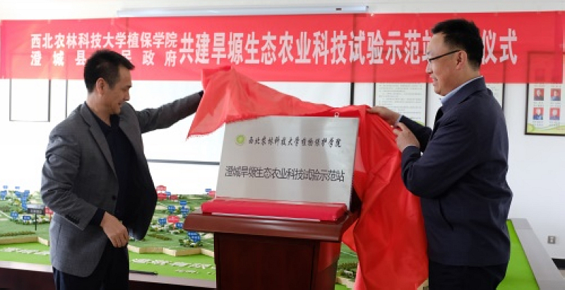 nEO_IMG_02-时任西北农林科技大学郑英宁书记与澄城县人民政府党俊平副县长为试验站揭牌.jpg